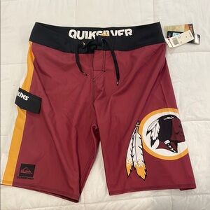 Quiksilver Men's Red Swim Shorts